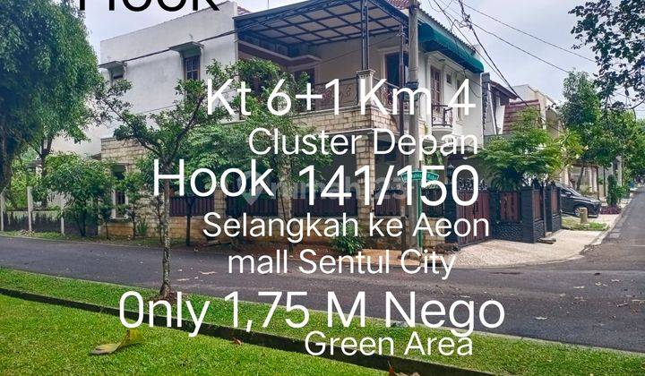 Rumah 6 Kamar Hook Green Area Cluster Depan Sentul City Bogor  1