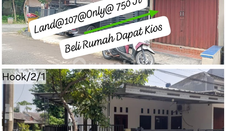 Beli Rumah Dapat Kios Hook Griya Alam Sentul City Bogor