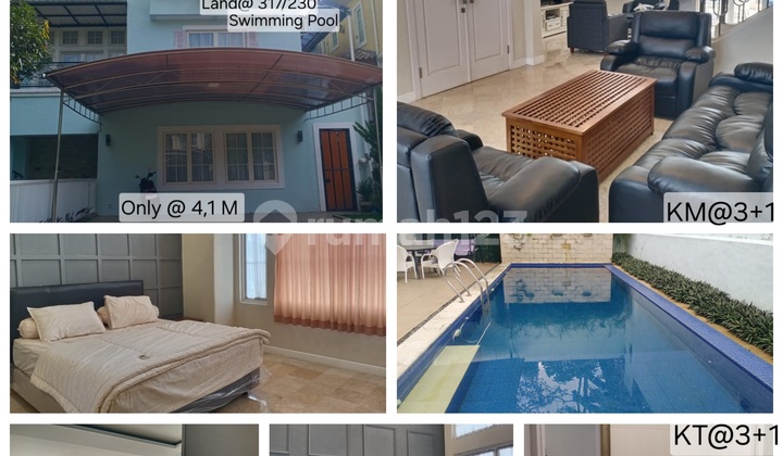 Rumah 3 Lt Furnished Sentul City Bogor