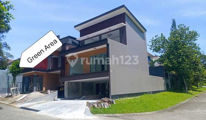 Hook House Front Green Area Swimming Pool Sentul City Bogor