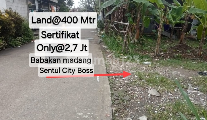 Tanah Murah Pinggir Jalan Sentul City Bogor Tanah Murah Pinggir Jalan Sentul City Bogor