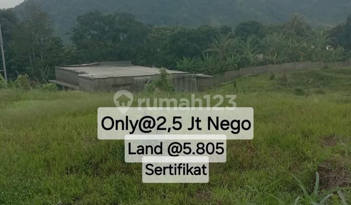 Cheap Land with Certificate Best View Bojong Koneng Sentul City Bogor