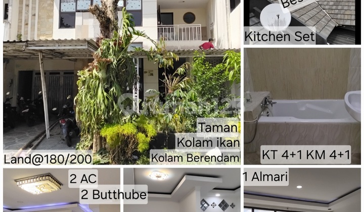 Rumah Murah 3 LT Rooftop Semifurnish Sentul City Bogor