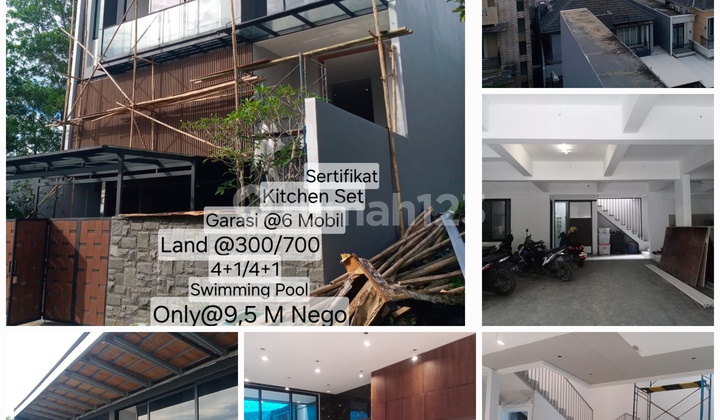 4-Story House Best View Swimming Pool Sentul City Bogor