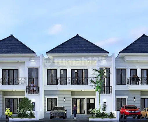 New 2-Story House for Sale Near Jombor Sleman Yogyakarta