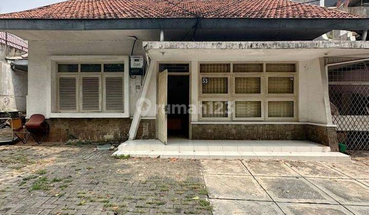 Lokasi premium dekat Senopati & Wolter mangunsidi, Rumah lama kontruksi Kokoh, Hitung tanah SJ 2