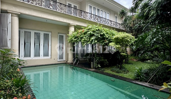 Prime Area Dekat Senopati Rumah Mewah Kebayoran Baru