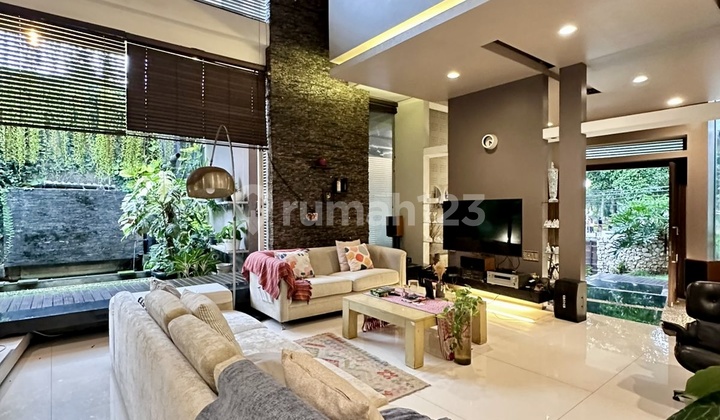 Rumah Desain Modern Tropical Siap Huni Posisi Hoek