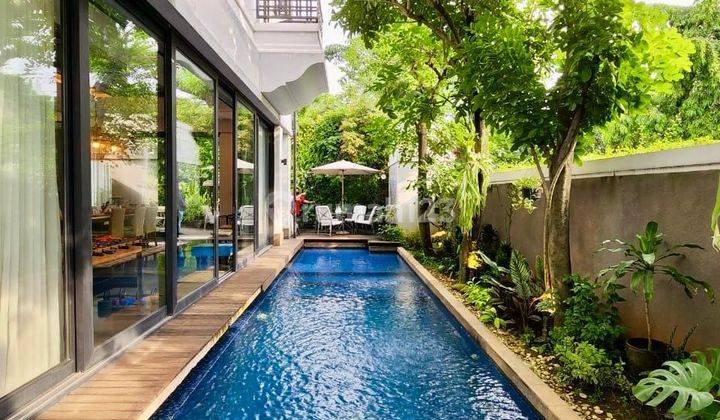 Lokasi Elite Dkt Sekolah Gonzaga Pejaten Barat, Rumah Dlm Townhouse 1