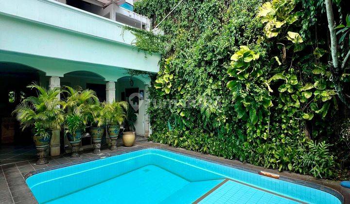 Lokasi Elite Kemang Dalam, Rumah Siap Huni Asri, Ada Kolam Renang 1