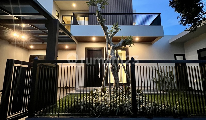 Rumah 100% Bangunan Baru Dalam Komplek Besar