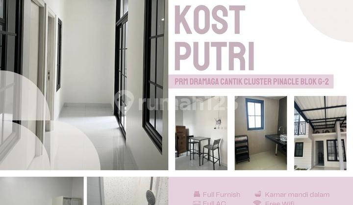 Cheap New Female Boarding House Fully Furnished Near IPB 2