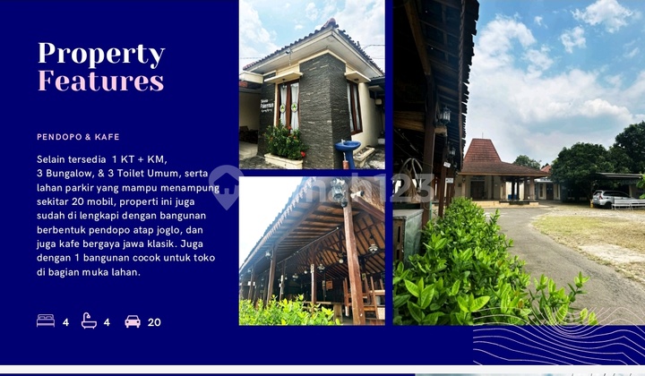 Tanah Bangunan Komersil Pinggir Jalan Ciputat Tangsel Rumah Bagus di Ciputat