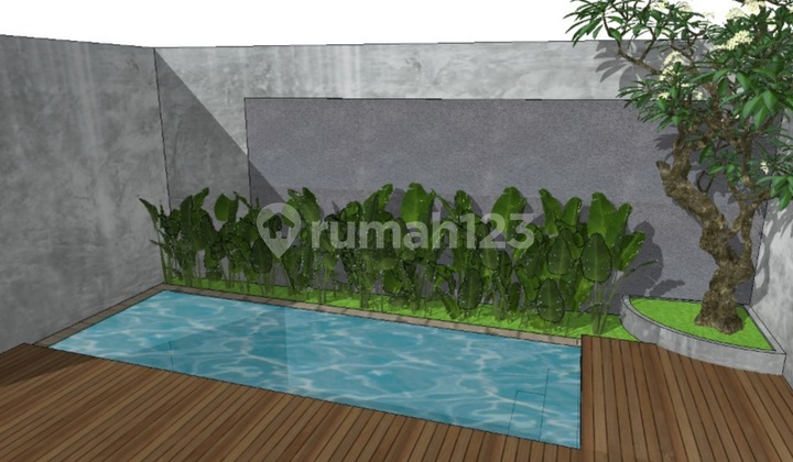 Villa 3 Km Tidur, 3 Km Mandi, Include Kitchen, Kolam Aquarium 7