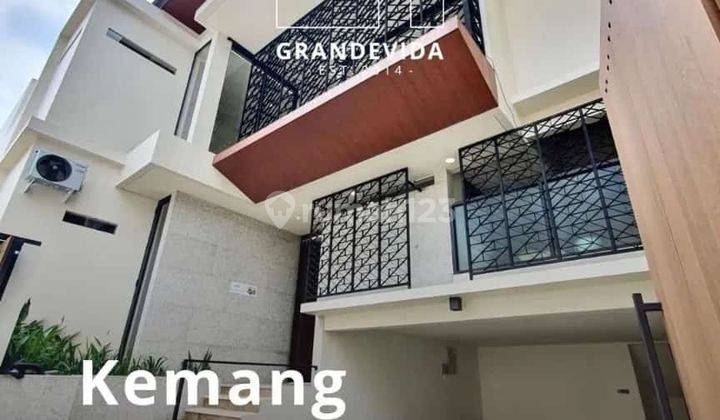 Rumah Baru Siap Huni Kamar Banyak Dalam Cluster Di Kemang Bangka 1