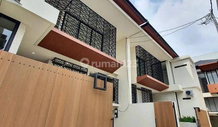 Rumah Baru Siap Huni Kamar Banyak Dalam Cluster Di Kemang Bangka 2