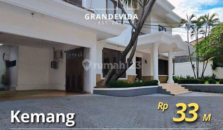 Kemang Rumah Hitung Tanah, Asri, Tenang Dan Bebas Banjir 1