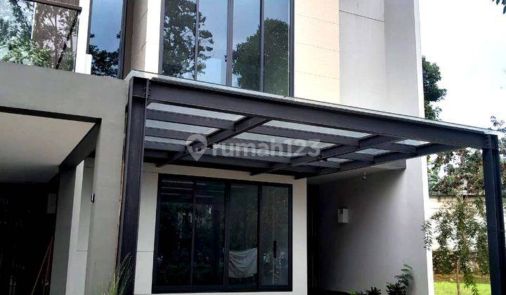 Rumah Siap Huni Depan Taman di Discovery Bintaro Jaya 1