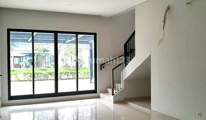 Rumah Siap Huni Depan Taman di Discovery Bintaro Jaya 2