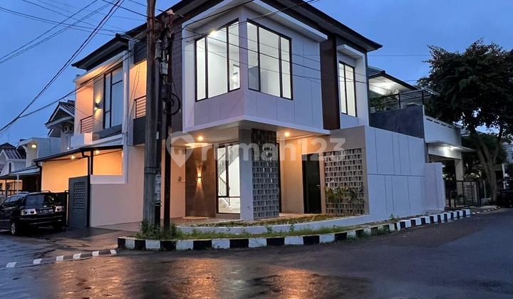 Rumah sudut siap huni bagus SHM unfurnished di Bintaro Jaya