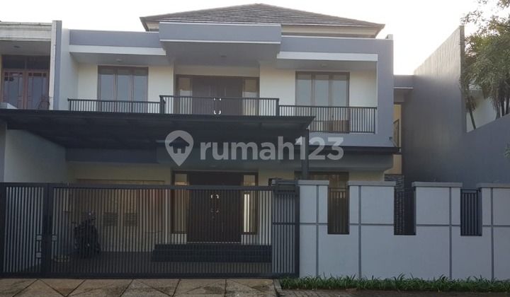 Rumah di Modern Hill, Pondok Cabe, Tangsel, Bagus, Komplek Elite