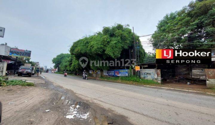 Kavling komersil siap bangun, pinggir jalan di cisauk tangerang 1