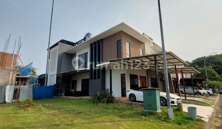 Rumah cantik desain minimalis modern di The icon bsd city