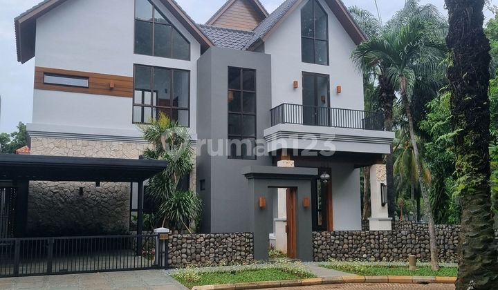 Rumah Modern Soft Balinese Design Dengan Premium Finishing Materials Di Bsd