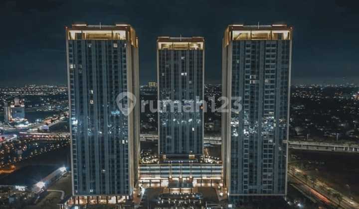 Apartemen Branz 2br Fully Furnished View Swimming Pool Lokasi Dekat Aeon Mall Bsd