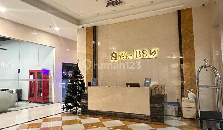 Jual (bisa sewa) Apartemen Sky House BSD tipe studio Furnished 1