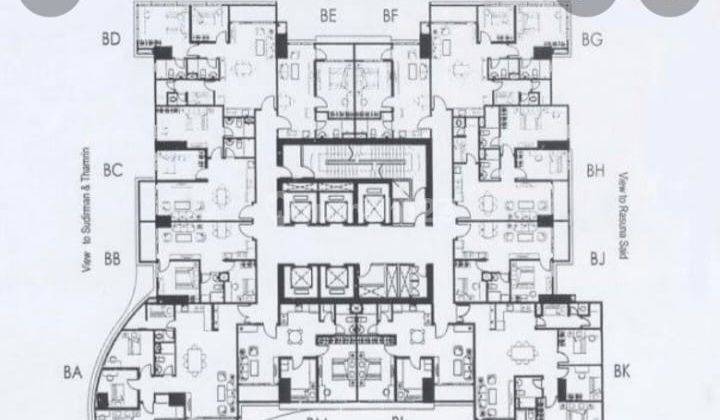 Dijual Segera Apartemen Mewah Bentuk Oval Di Denpasar Residences Kuningan City Jaksel. Kondisi Bagus, Furnished, Ada Balkon. 2