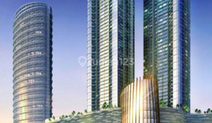 Dijual Apartemen Mewah Bentuk Oval Full Furnish, Lantai Tinggi, Di Denpasar Residence ( Kuningan City ) Tower Kintamani 2