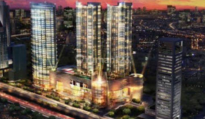 Dijual Apartemen Mewah Bentuk Oval Full Furnish, Lantai Tinggi, Di Denpasar Residence ( Kuningan City ) Tower Kintamani 1