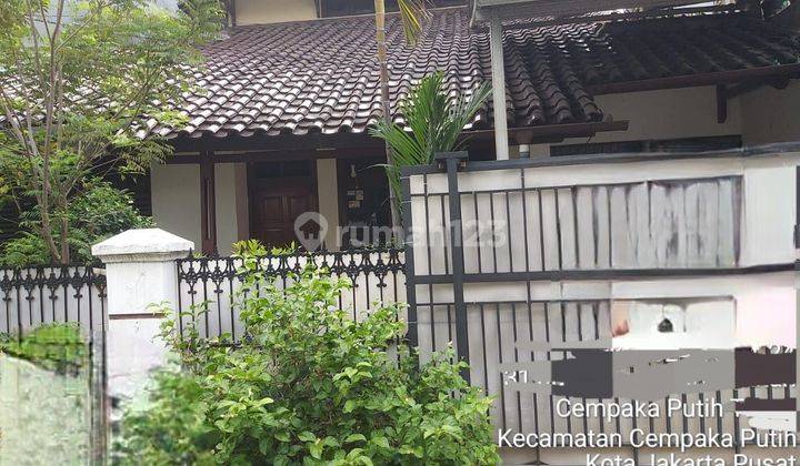 Dijual Rumah Siap Huni Di Cempaka Putih Barat Jakarta Pusat  1