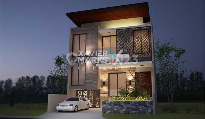 Rumah Citraland Raya Eastwood Mewah Desain Minimalis Modern