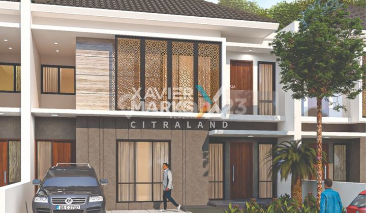 Rumah Citraland Woodland Cluster Ciamik Minimalis Row Jalan Lebar