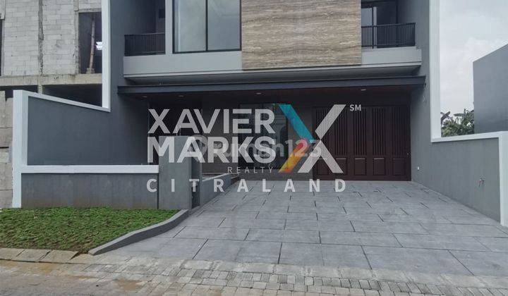 Rumah Citraland South Emerald Mansion Baru Ciamik Lokasi Depan