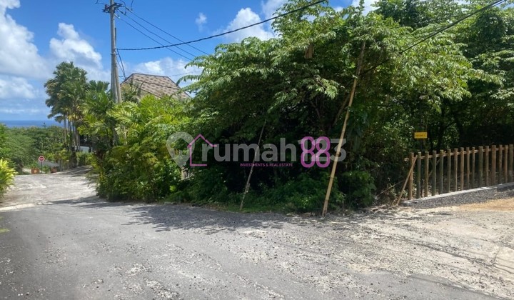 For Sale Ocean View Land & Access Ungasan, South Kuta, Land Area 265 M2