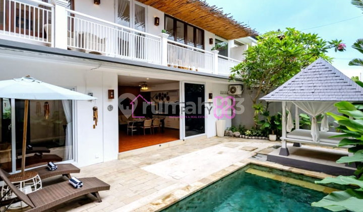Dijual Villa Cantik Fully Furnished dengan Private Pool | 3 KT di Tegal Cupek, Umalas, Bali LT 217 m2 Dijual Villa Cantik Fully Furnished dengan Private Pool | 3 KT di Tegal Cupek, Umalas, Bali LT 217 m2