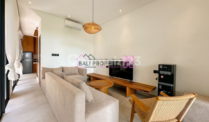 Dijual Villa Modern Baru View Sawah & Sungai | 3 KT di Kedungu Tabanan LT 210 M2 2