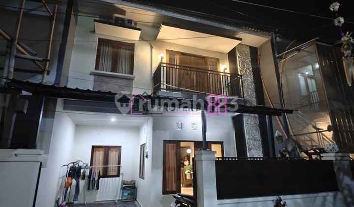 Rumah Modern Minimalis Full Furnish 2 Lantai | 3 Kt di Kesiman Denpasar Timur LT 104 M2