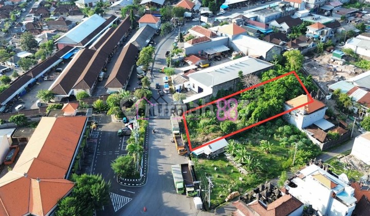 Dijual Tanah Datar Strategis Akses Jalan 12 Meter Aspal | Ubung Kaja Denpasar Utara LT 1625 M2