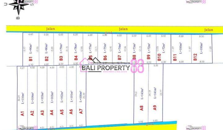 Land Plot for Sale in Palapa Sesetan Denpasar 2