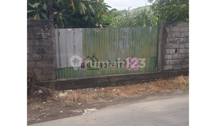 Dijual Tanah Komersial & Strategis dengan Akses Jalan Utama 6 Meter | Denpasar Timur LT 300 M2