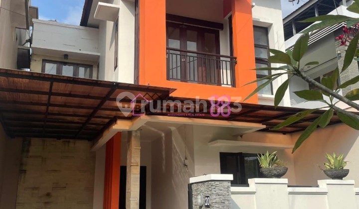 Rumah Minimalis Modern 2 Lantai dengan Garasi & Taman | 3 Kt di Renon Denpasar LT 114 M2