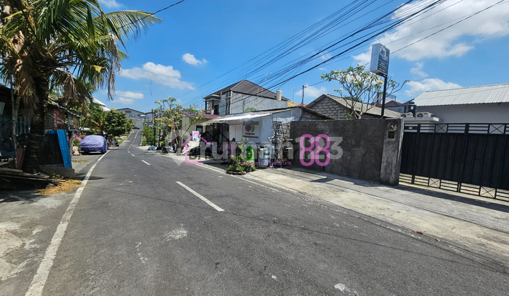 Dijual Tanah Komersil Strategis dengan Akses Lebar 8m | di Gatot Subroto Barat, Denpasar LT 250 m2