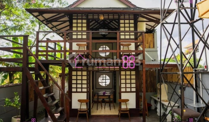 For Sale Japanese Modern Villa with Private Onsen Pool | 2 BR in Munggu, Badung, Land Area 150 m2