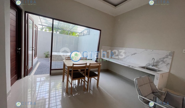 Disewakan Rumah Semi Villa Full Furnished di Cluster Sanur – Nyaman & Strategis LT 100 m2 2