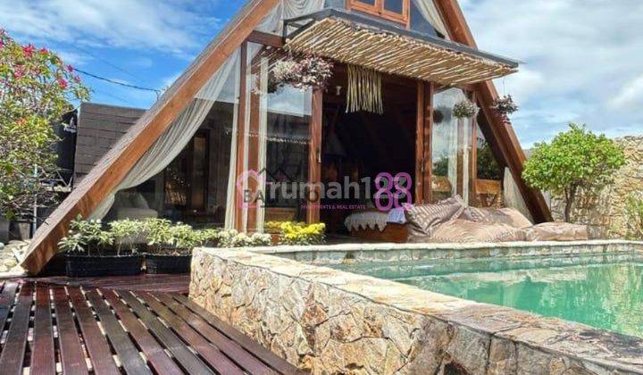 Villa Wooden Style Dijual Di Kedampang, Kerobokan 1