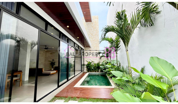 Dijual Villa Modern Minimalis dengan Kolam Renang Pribadi | 2 KT di Munggu, Badung LT 120 m2